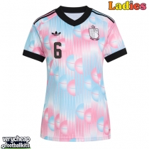 Belgium Axel Witsel #6 Replica Away Shirt Ladies World Cup 2026 Short Sleeve